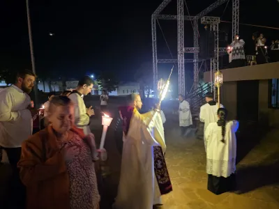 Quarto dia da Novena: Benção e Noite das Velas (campal) Pe. Fabiano Roberto - 9 de Agosto