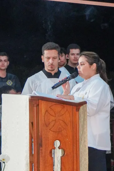 Quarto dia da Novena: Benção e Noite das Velas (campal) Pe. Fabiano Roberto - 9 de Agosto