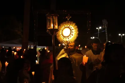 Quarto dia da Novena: Benção e Noite das Velas (campal) Pe. Fabiano Roberto - 9 de Agosto