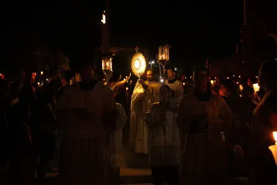 Quarto dia da Novena: Benção e Noite das Velas (campal) Pe. Fabiano Roberto - 9 de Agosto