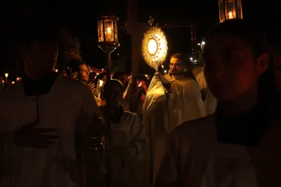 Quarto dia da Novena: Benção e Noite das Velas (campal) Pe. Fabiano Roberto - 9 de Agosto