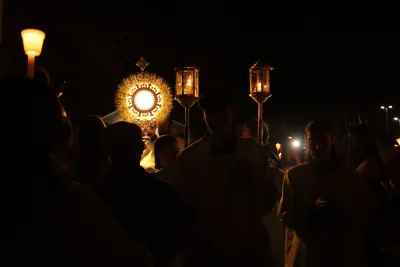 Quarto dia da Novena: Benção e Noite das Velas (campal) Pe. Fabiano Roberto - 9 de Agosto