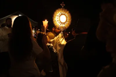 Quarto dia da Novena: Benção e Noite das Velas (campal) Pe. Fabiano Roberto - 9 de Agosto