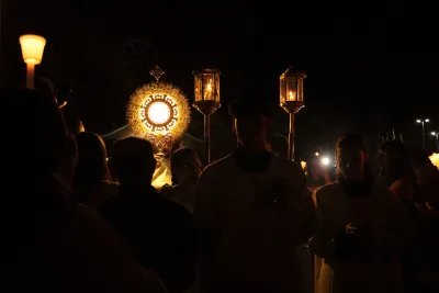 Quarto dia da Novena: Benção e Noite das Velas (campal) Pe. Fabiano Roberto - 9 de Agosto