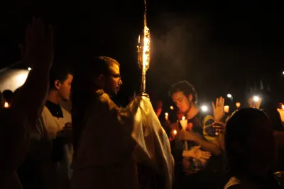 Quarto dia da Novena: Benção e Noite das Velas (campal) Pe. Fabiano Roberto - 9 de Agosto