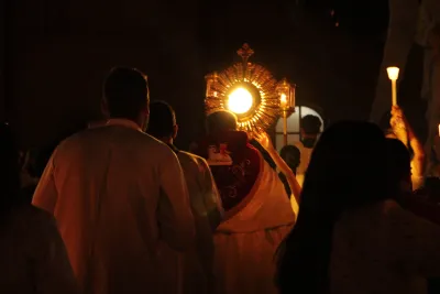 Quarto dia da Novena: Benção e Noite das Velas (campal) Pe. Fabiano Roberto - 9 de Agosto