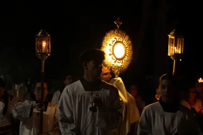 Quarto dia da Novena: Benção e Noite das Velas (campal) Pe. Fabiano Roberto - 9 de Agosto