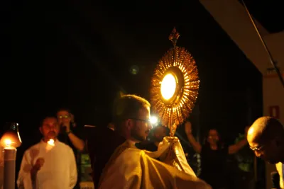Quarto dia da Novena: Benção e Noite das Velas (campal) Pe. Fabiano Roberto - 9 de Agosto