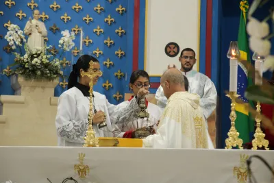 Quinto dia da Novena: BÊNÇÃO DOS TERÇOS (Pe. Geovane Geraldo) - 10 de Agosto