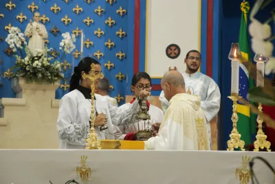 Quinto dia da Novena: BÊNÇÃO DOS TERÇOS (Pe. Geovane Geraldo) - 10 de Agosto