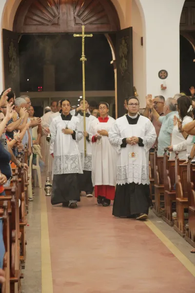 Quinto dia da Novena: BÊNÇÃO DOS TERÇOS (Pe. Geovane Geraldo) - 10 de Agosto