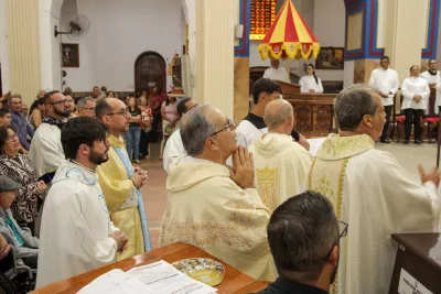 Quinto dia da Novena: BÊNÇÃO DOS TERÇOS (Pe. Geovane Geraldo) - 10 de Agosto