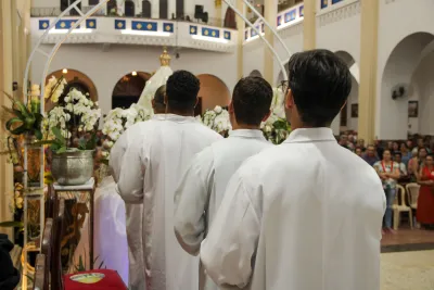 Quinto dia da Novena: BÊNÇÃO DOS TERÇOS (Pe. Geovane Geraldo) - 10 de Agosto