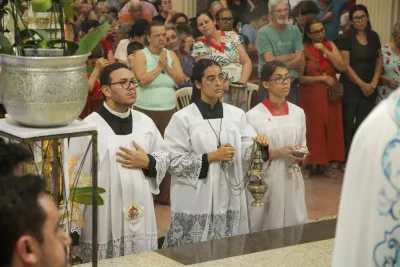 Quinto dia da Novena: BÊNÇÃO DOS TERÇOS (Pe. Geovane Geraldo) - 10 de Agosto