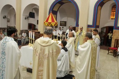 Quinto dia da Novena: BÊNÇÃO DOS TERÇOS (Pe. Geovane Geraldo) - 10 de Agosto