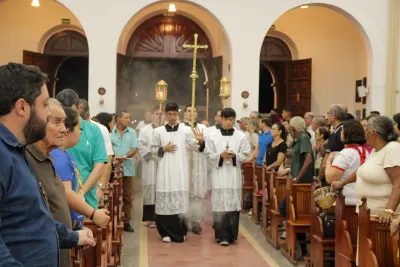 Segundo dia da Novena: Missa com Benção das Famílias (Pe. Edson) - 7 de Agosto