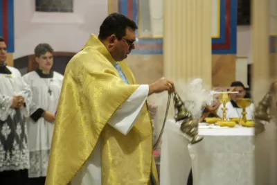 Segundo dia da Novena: Missa com Benção das Famílias (Pe. Edson) - 7 de Agosto