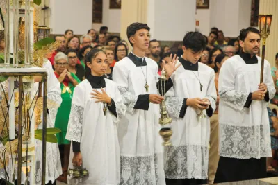 Segundo dia da Novena: Missa com Benção das Famílias (Pe. Edson) - 7 de Agosto