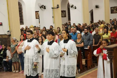 Sétimo dia da Novena: Benção das Crianças (Monsenhor Levi Fidelis) - 12 de Agosto